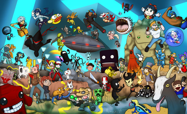 لا يمكن إنكار الفكرة الغريبة والمضحكة والعبقرية والمميزة في هذه الألعاب!